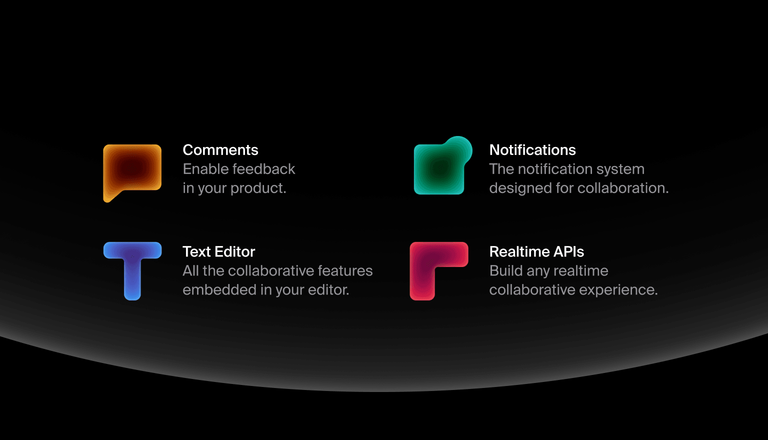 How Liveblocks works - Products