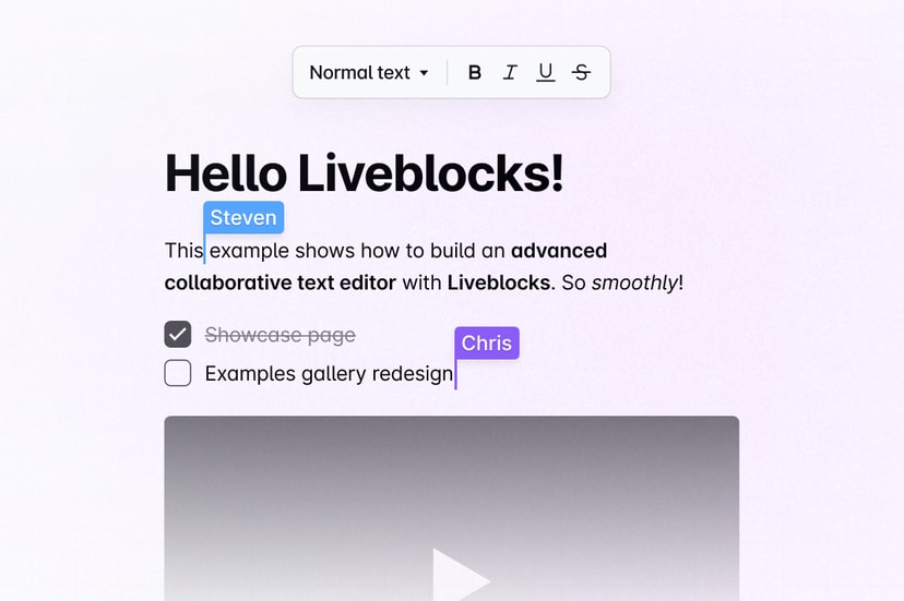 Image of Advanced Collaborative Text Editor